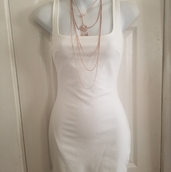 Charlotte Russe Dresses & Skirts - White bodycon dress brand new